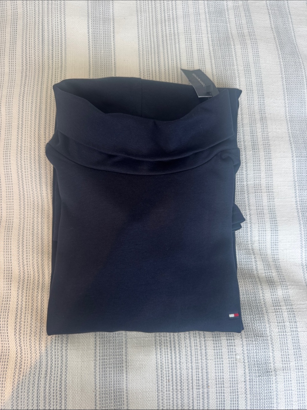 Tommy Hilfiger Menβs Navy Turtleneck Sweater NWT Size XXL